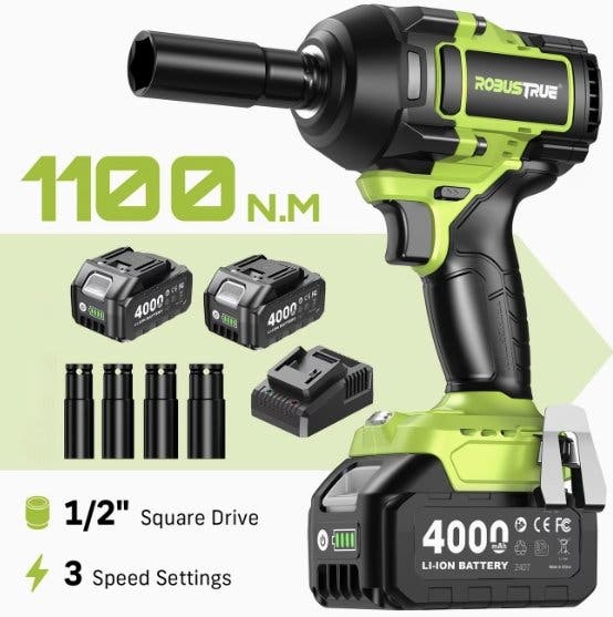 ROGUS TRUE slagskruvdragare 1100 Nm