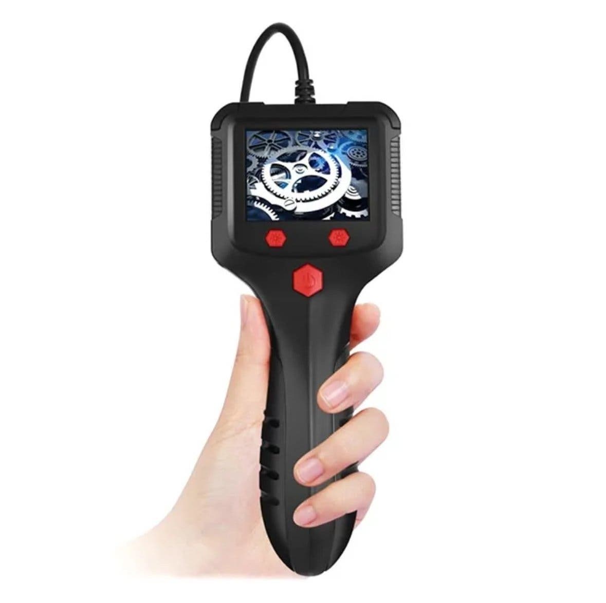 HD-endoskop 1080P med 2,4" LCD-skärm och 15 m kabel