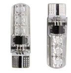 4-pack RGB LED-lampor för bil T10/W5W med fjärrkontroll, 12V