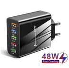 USB-laddare 48W 5 portar