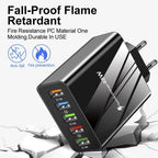 USB-laddare 48W 5 portar