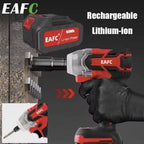 EAFC slagborrmaskin och mutterdragare 21V borstlös med LED
