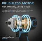 Borstlös mutterdragare 18V 520 Nm