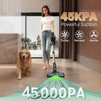 Trådlös skaftdammsugare 45 000 Pa 50 min