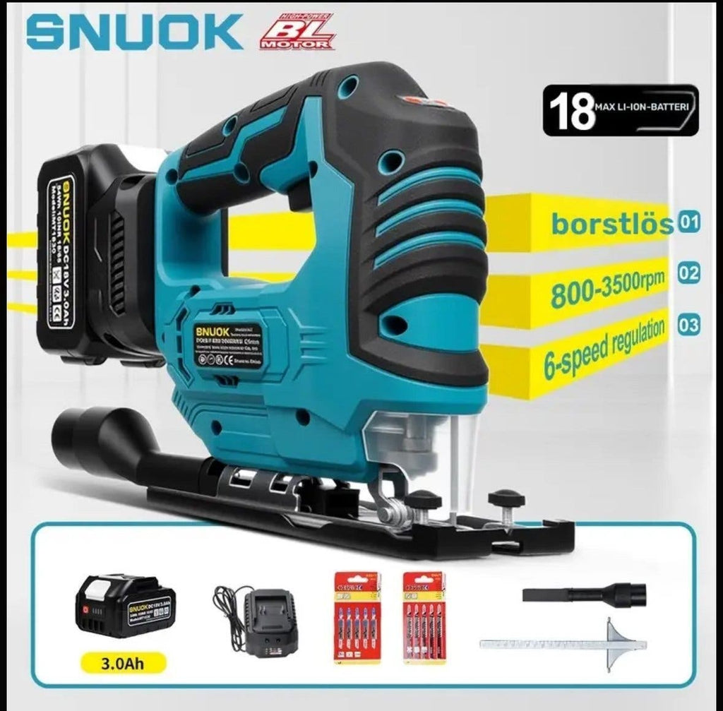 Sticksåg 18V borstlös med batteri
