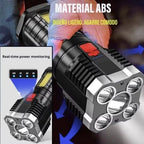 Kraftfull LED-ficklampa 1000 lm