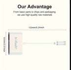 Hi-Flash 3-i-1 USB-C kortläsare