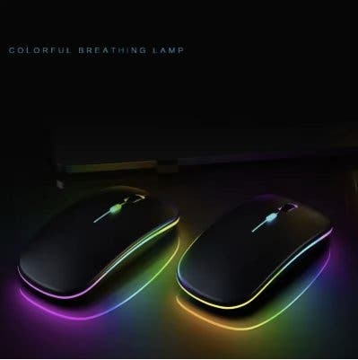 Trådlös RGB LED-mus