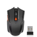 Trådlös optisk gamingmus 2,4 GHz med justerbar DPI