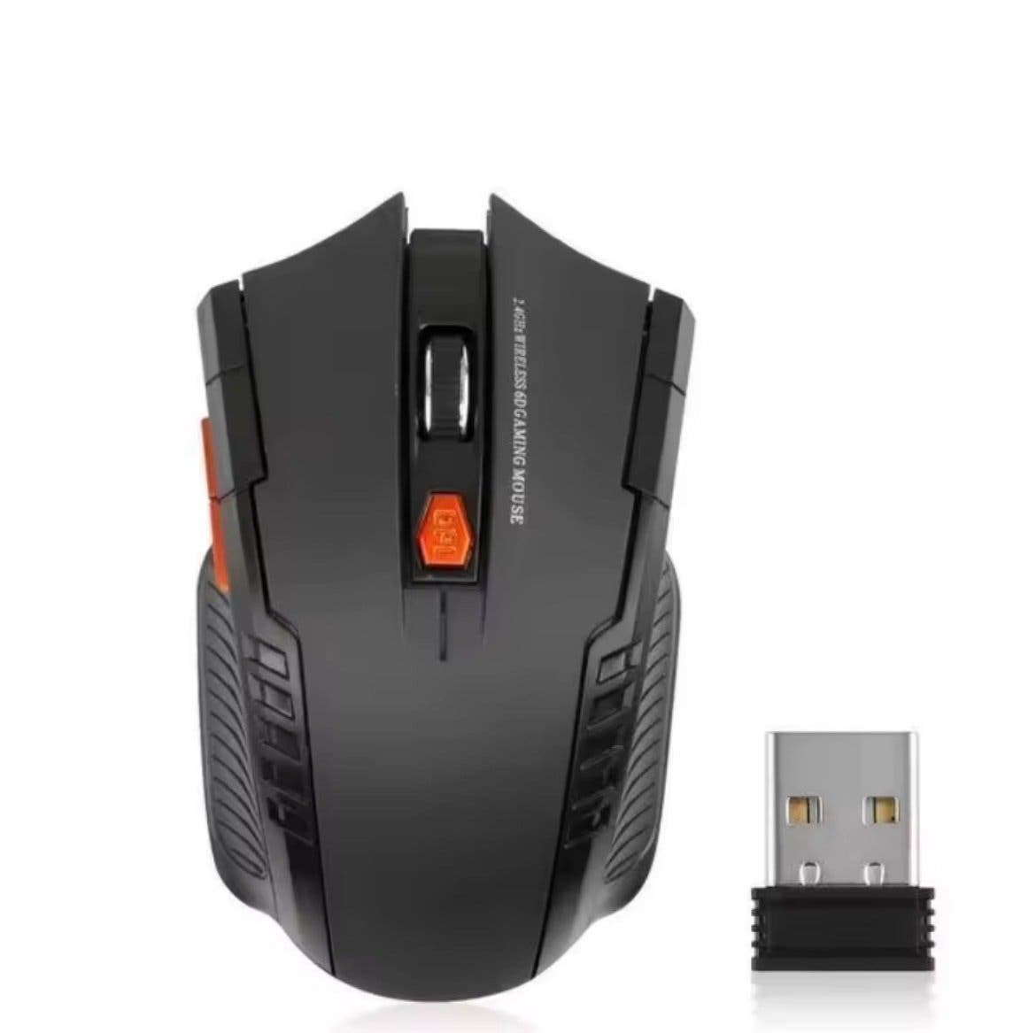 Trådlös optisk gamingmus 2,4 GHz med justerbar DPI