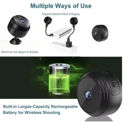 Mini WiFi-kamera 1080P
