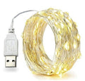 USB-ljusslinga 10 m med 100 LED