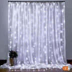 Ljusgardin 3 × 1 m med 100 LED