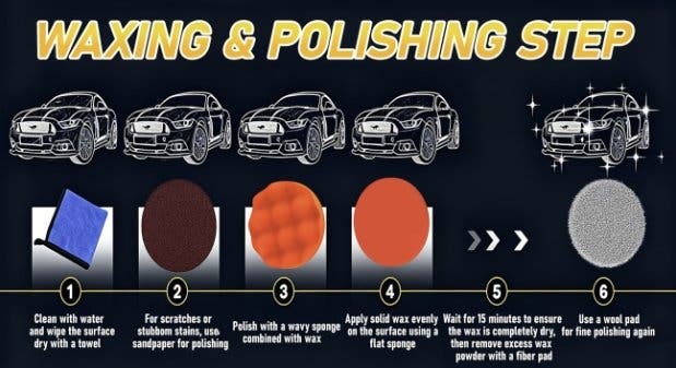 Batteridriven polermaskin 12V borstlös