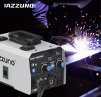 AZZUNO MIG-160XD gasfri MIG-svets 220 V – digital display, för flusskärnetråd