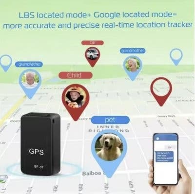 Mini GPS-spårare GF-07 med magnetfäste