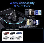 Trådlös CarPlay-adapter för iPhone – Plug & Play, Bluetooth 5.4