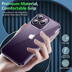 Transparent iPhone-skal med bra grepp