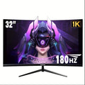 Böjd gamingskärm 32 tum 180 Hz